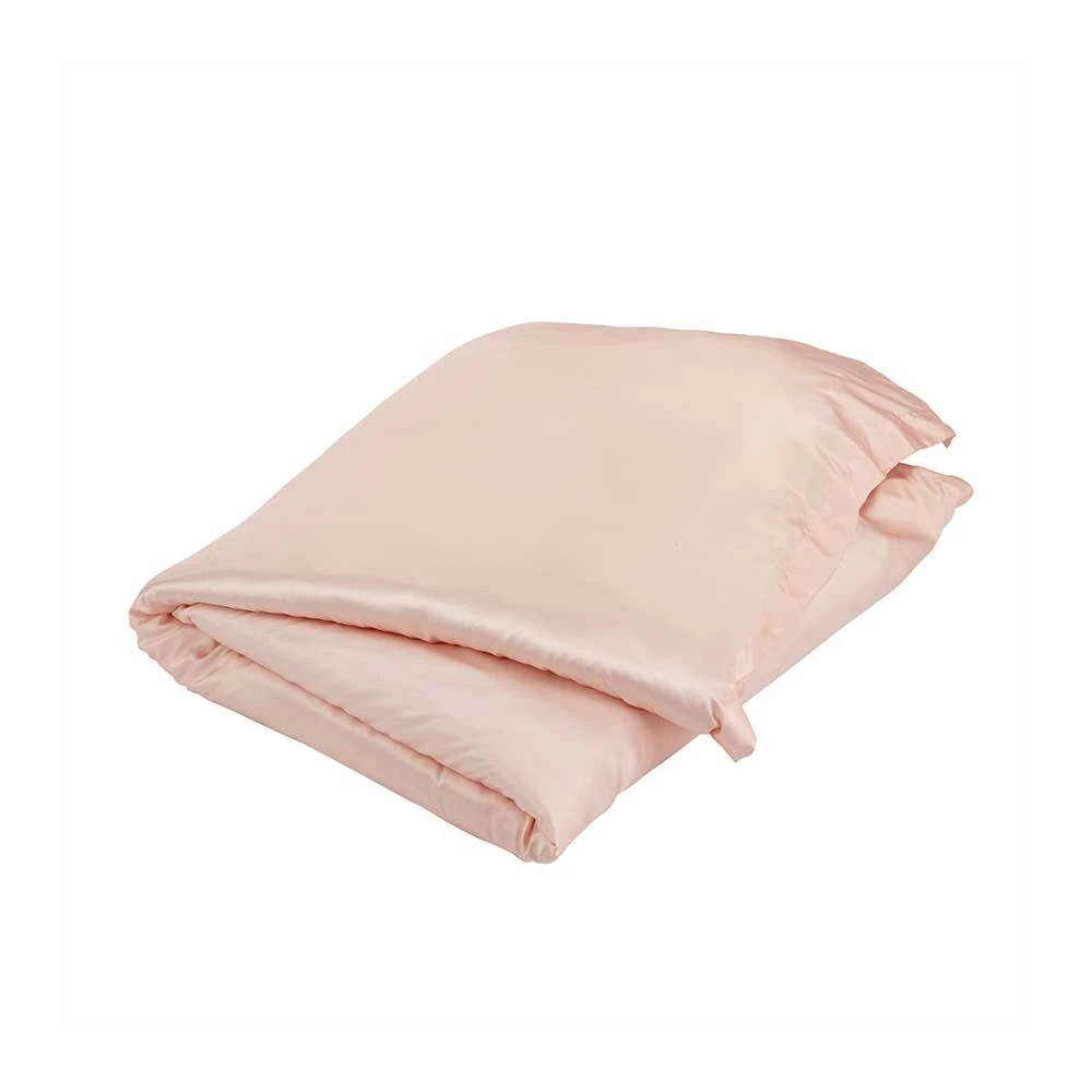 Rose Pink Silk Duvet Cover - Image 2