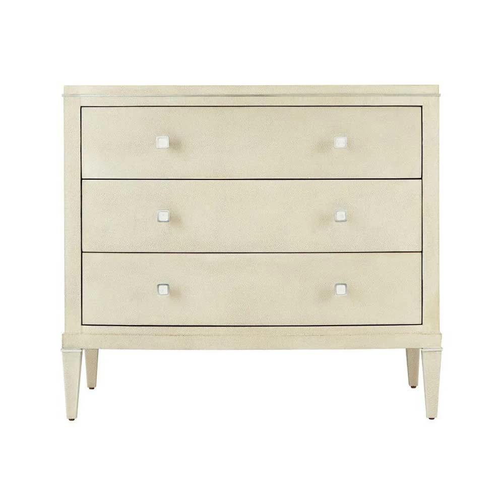 Theodore Alexander Adeline Bedside Table - Overcast - Image 3