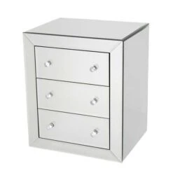 Eichholtz Brera Bedside Table - Mirrored