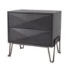 Eichholtz Highland Bedside Table - Charcoal