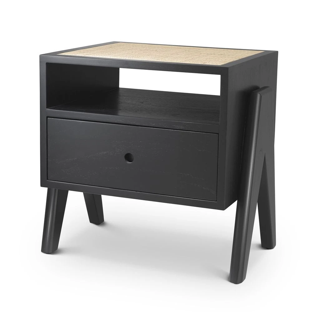 Eichholtz Latour Bedside Table - Black