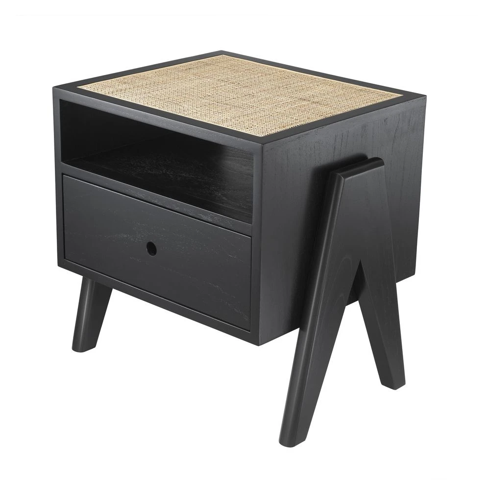 Eichholtz Latour Bedside Table - Black - Image 2