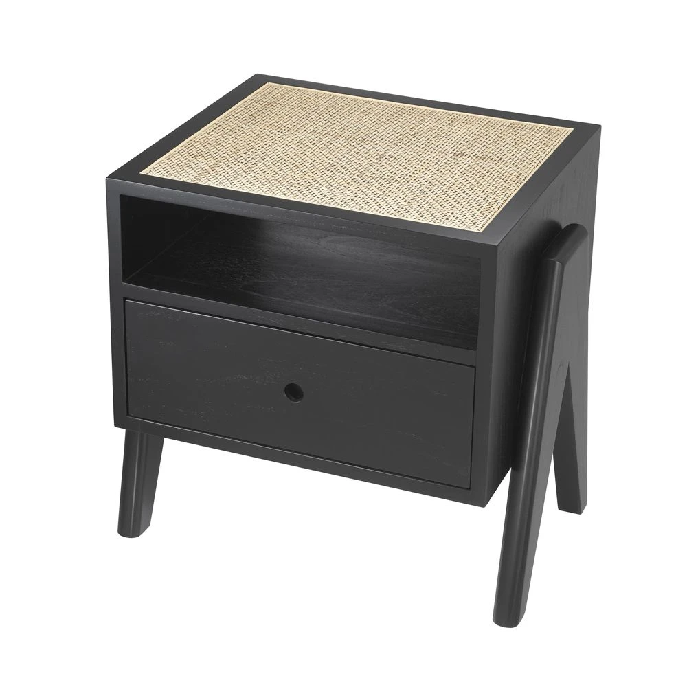 Eichholtz Latour Bedside Table - Black - Image 3