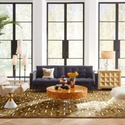 Jonathan Adler Talitha Cabinet - Small - Brass