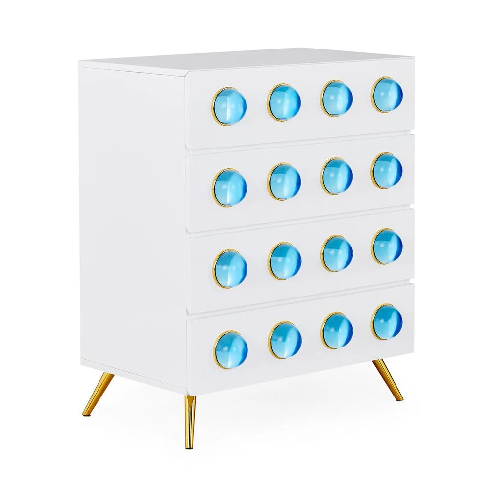 Jonathan Adler Globo 4-Drawer Chest - Image 3