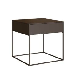 Dome Deco Hydra Bedside Table - Brown