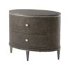 Theodore Alexander Eli Bedside Table - Tempest