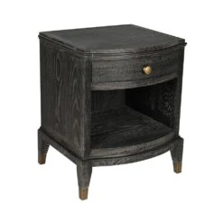 Blanc D'Ivoire Ines Bedside Table - 1 Drawer