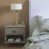 Blanc D'Ivoire Gabrielle Bedside Table
