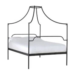 Eliana Metal Canopy Four Poster Bed - Kingsize