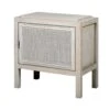 Elin Rattan Bedside Table - Left