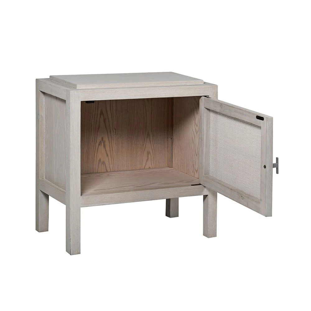 Elin Rattan Bedside Table - Left - Image 2