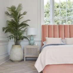 Elin Rattan Bedside Table - Right