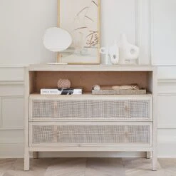Elin Rattan Chest Of Drawers