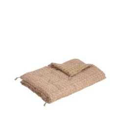 Blanc D'Ivoire Flora Cotton Quilt 180 X 80 Cm - Pink