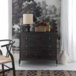 Blanc D'Ivoire Ines Chest Of Drawers - Expresso