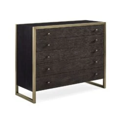 Caracole Remix Single Dresser - Cerused Oak