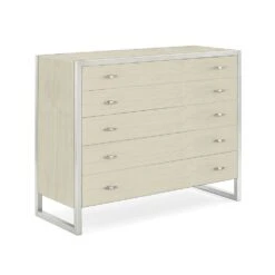 Caracole Remix Single Dresser - Sea Pearl