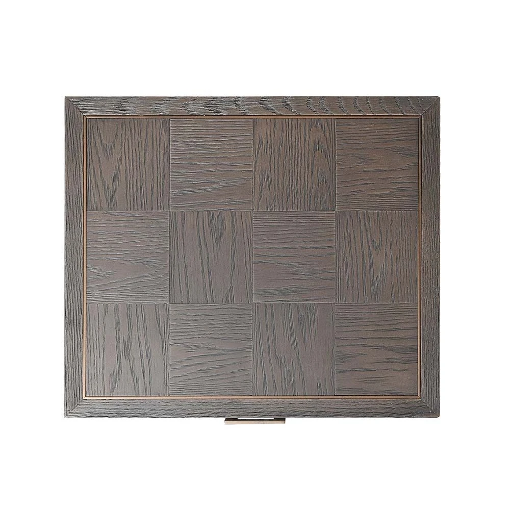 Pascal 2-Drawer Bedside Table - Brown - Image 3