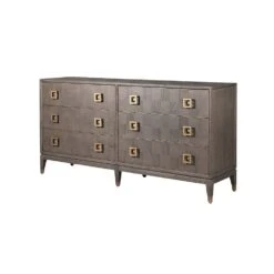 Pascal 6-Drawer Chest - Brown