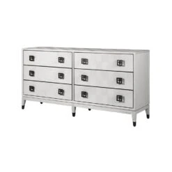 Pascal 6-Drawer Chest - White