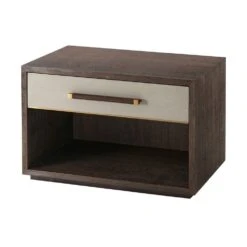 Theodore Alexander Lowan Bedside Table - Large - Cardamon
