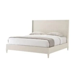 Theodore Alexander Palmer Kingsize Bed - Overcast
