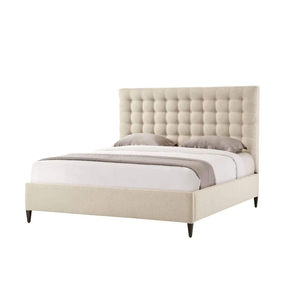 Theodore Alexander Hampton Superking Bed - Kendal Linen
